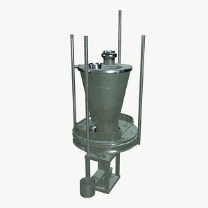 Industrial Grinder 3D model