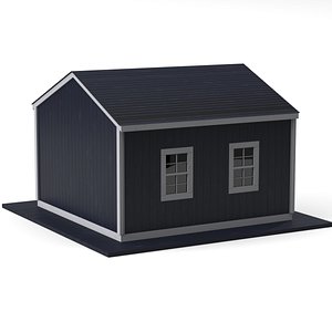 3D Garage House model