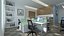 3D Office Interior Collection 01 model