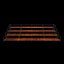 portable bleacher unit 04 3D model