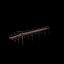 portable bleacher unit 04 3D model