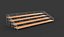 portable bleacher unit 04 3D model