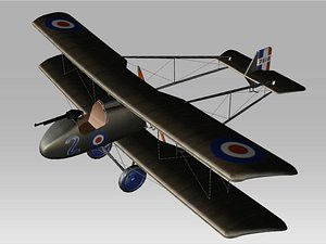 aircraft raf 3d model