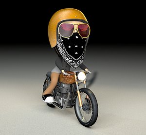 Motorcycle Bobblehead