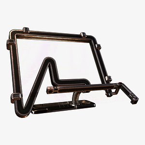 3D lab computer model