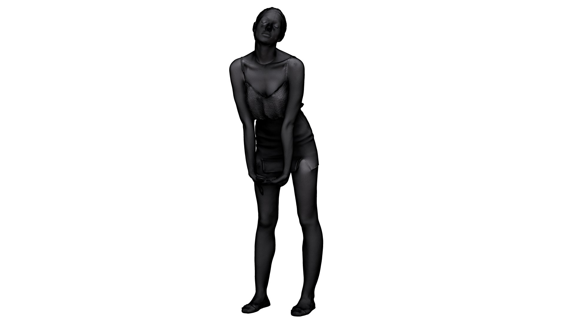 Cleaned 3D Scan Adelle Sabelle Casual Standing 3D Model - TurboSquid ...