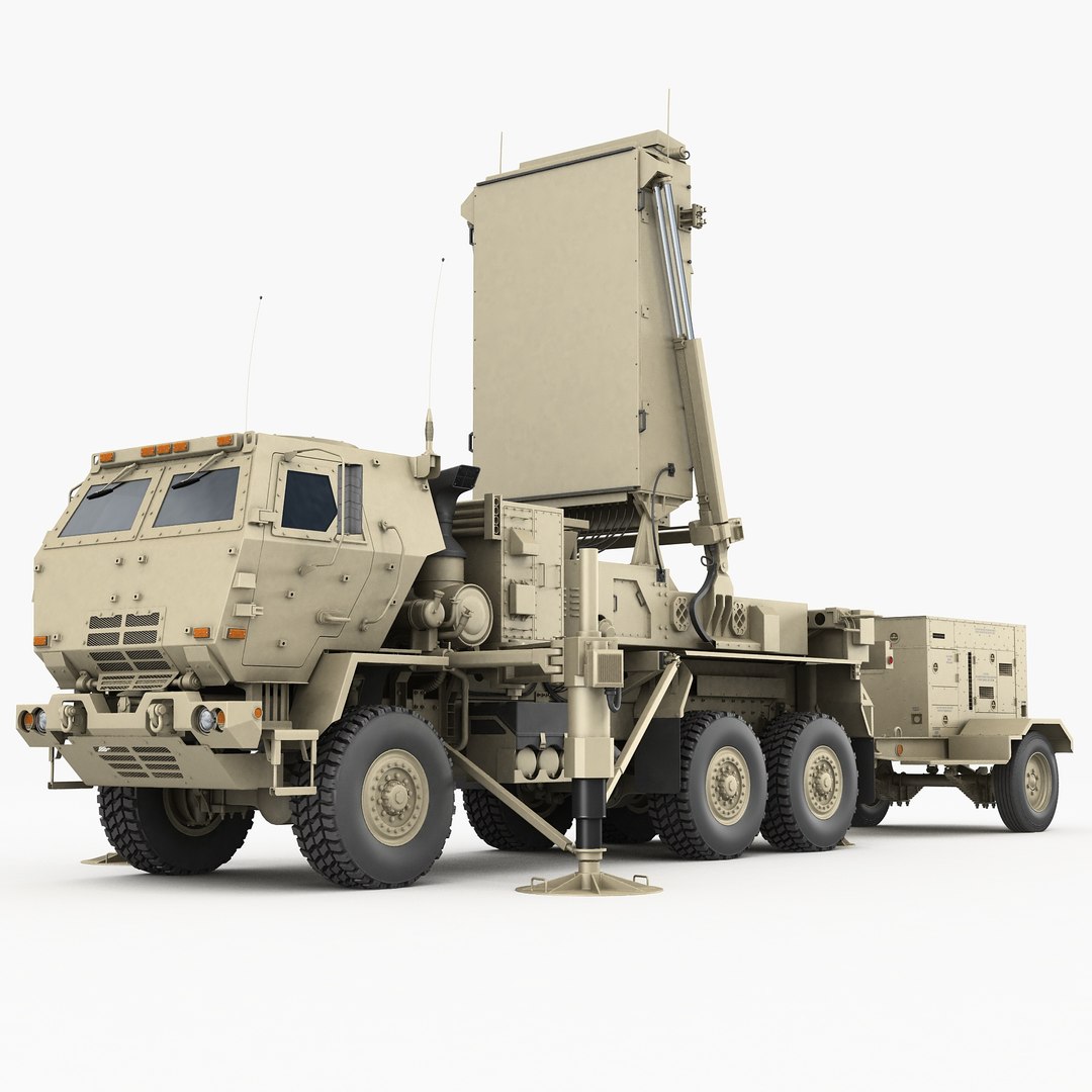 3D tpq-53 radar general counterfire - TurboSquid 1540559