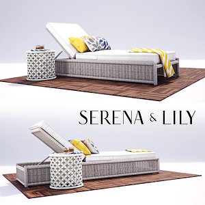 outdoor white 3D model