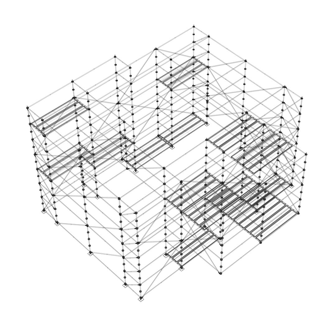 Strong Cantilever Structure - Layher Multidirectional Scaffolding 3D model https://p.turbosquid.com/ts-thumb/fl/bsHUjg/Ep/wireframe02/jpg/1619212101/1920x1080/fit_q87/390540919c9dfe148e5b24cb1201faa825f691e2/wireframe02.jpg