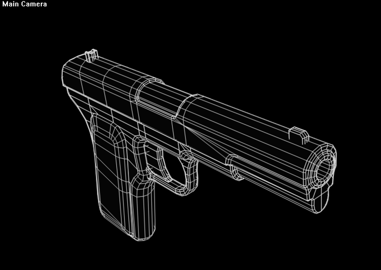 Guns Handguns 3d Model