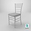 Event Chiavari Chairs White 3D model