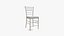 Event Chiavari Chairs White 3D model