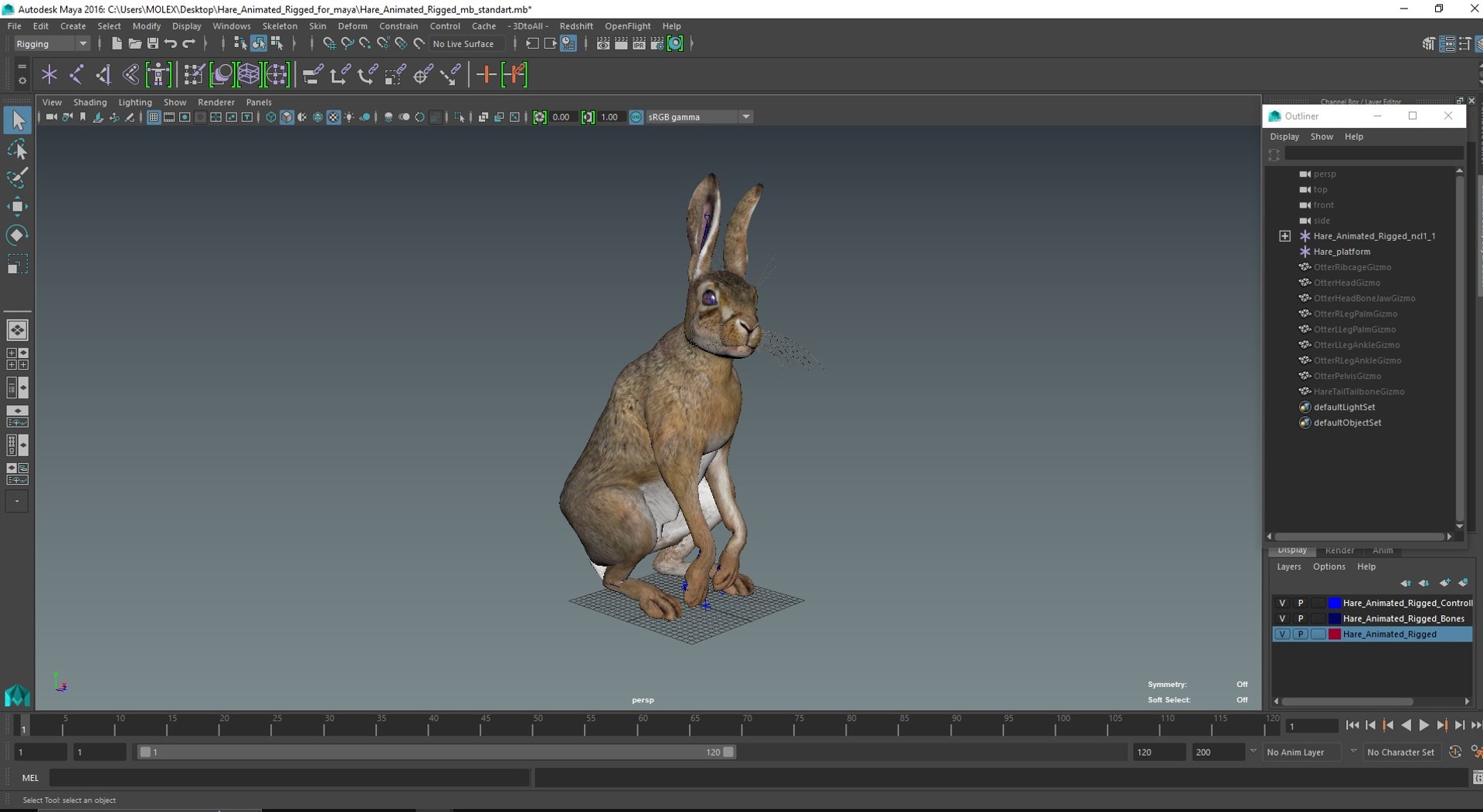Hare  Animated Rigged for Maya 3D model https://p.turbosquid.com/ts-thumb/fl/rFVCA1/qc/hareanimatedriggedformayavray3dmodel028/jpg/1723867828/1920x1080/fit_q87/e034687d95ec35f2b25413251d6701d7445de3b9/hareanimatedriggedformayavray3dmodel028.jpg