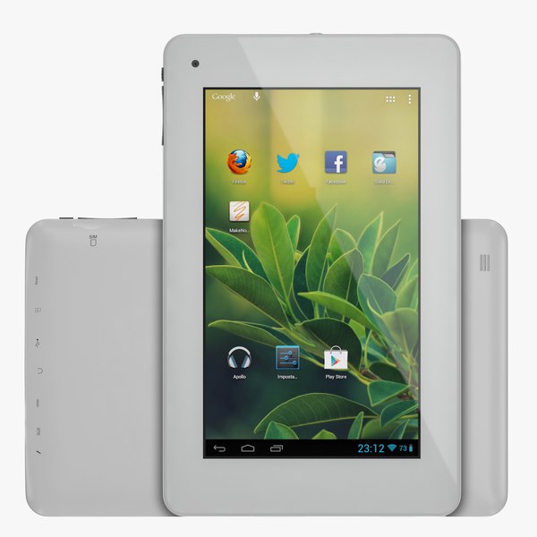 android light tablet 3d model