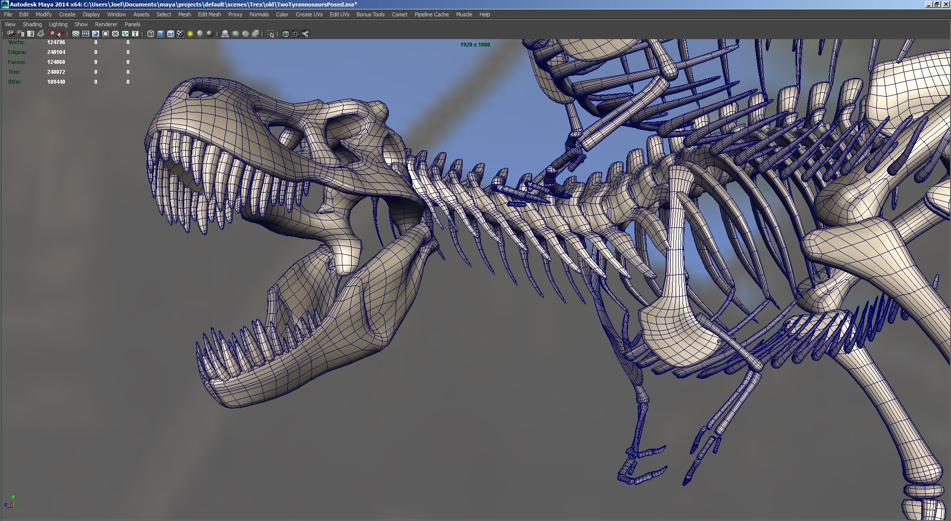 x t tyrannosaur