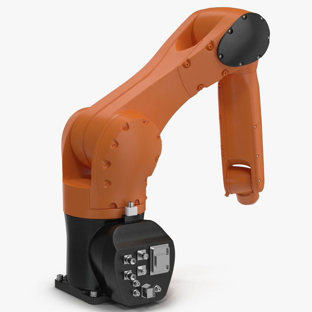 Generic industrial robot arm 3D model - TurboSquid 1539668