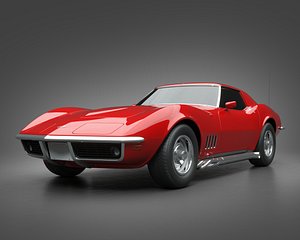 1969 Chevrolet Corvette 3D model