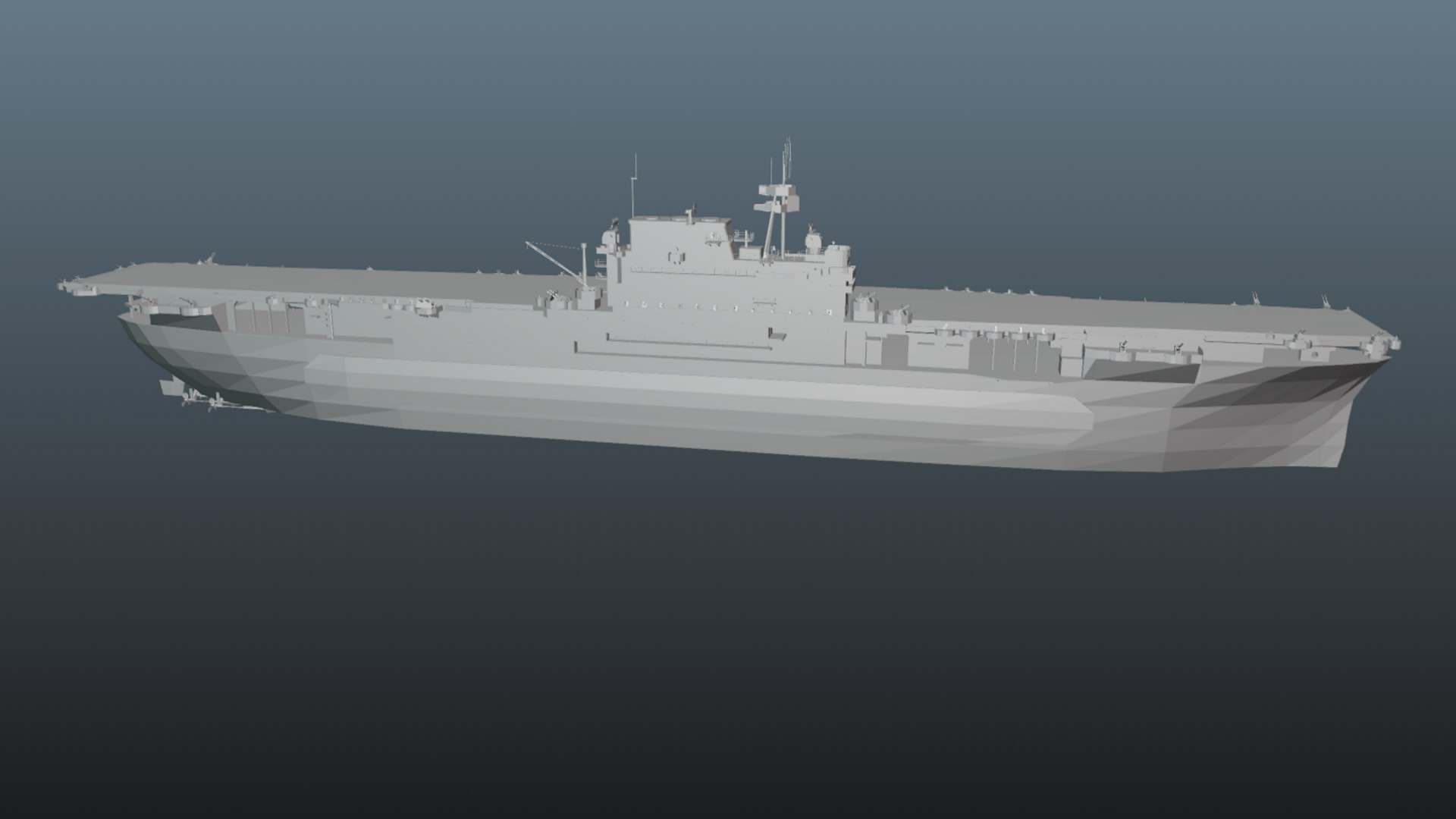 3D Aircraft Carrier TP2 Model - TurboSquid 1792513