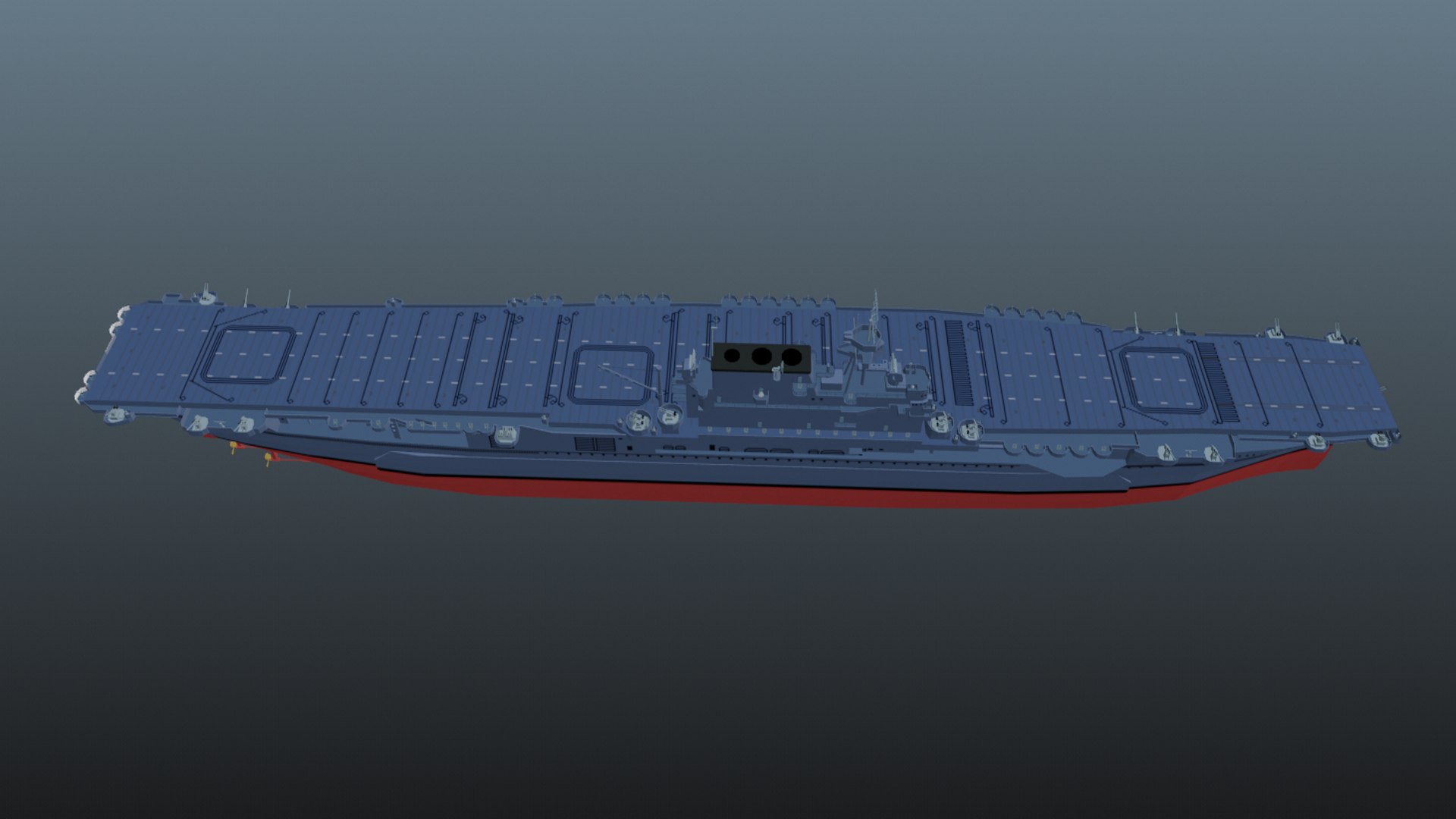 3D Aircraft Carrier TP2 Model - TurboSquid 1792513