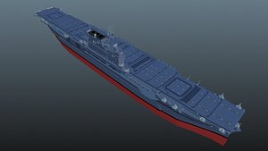 3D Aircraft Carrier TP2 model