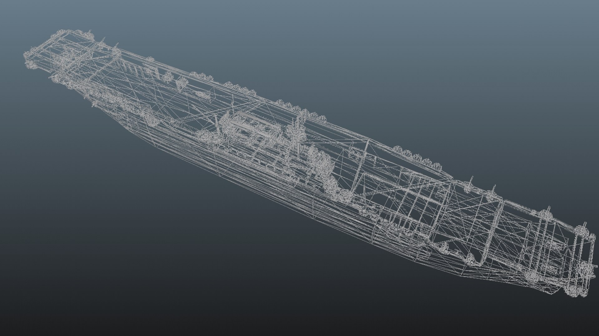 3D Aircraft Carrier TP2 Model - TurboSquid 1792513