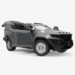 2023 Rezvani Vengeance Armored SUV Lights Off Rigged