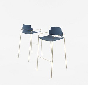 Jazzy bar chair