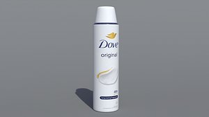 Dove Original Deodorant 3D