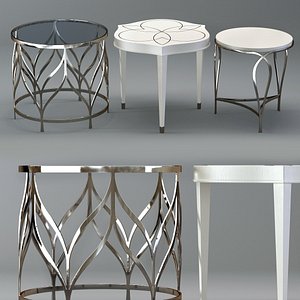 calista accent table 3D