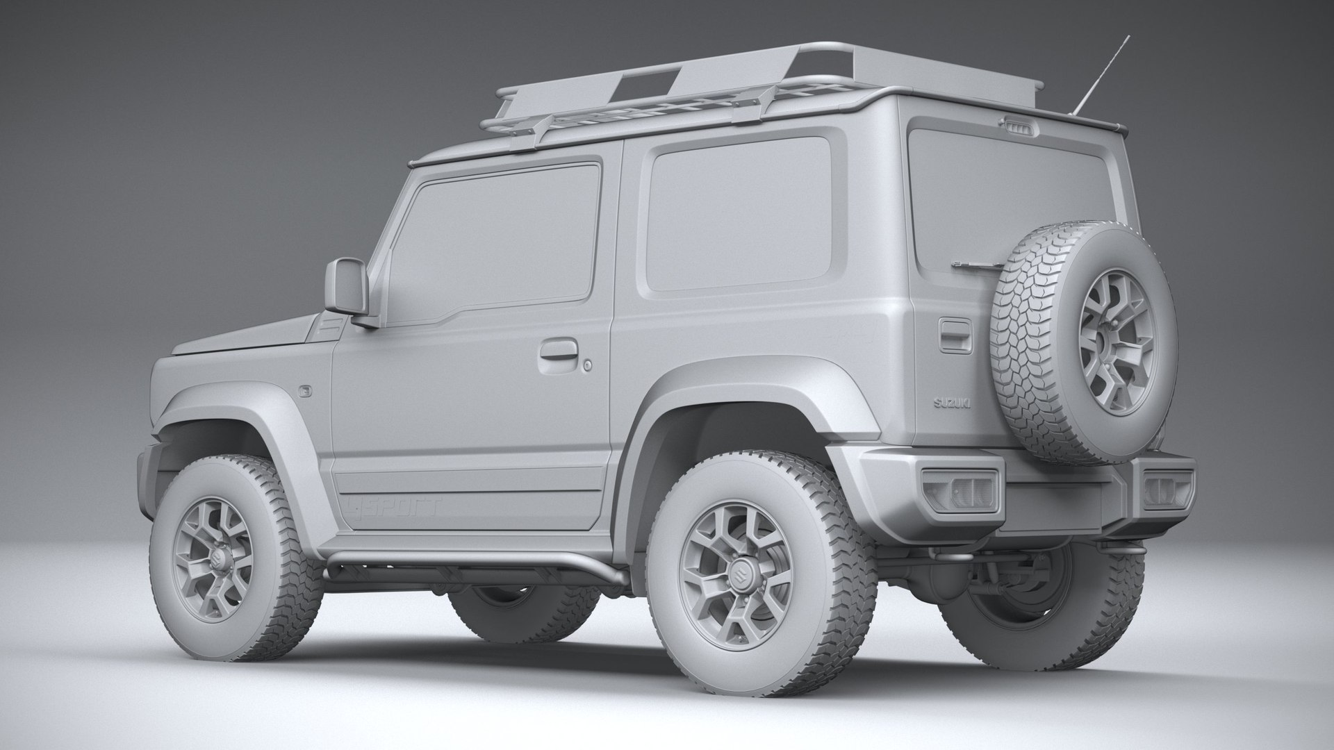 3D Suzuki Jimny Sierra 2022 https://p.turbosquid.com/ts-thumb/fm/AyRwBY/y1/suzuki_jimny_sierra_2022_grey_0005/jpg/1658236483/1920x1080/fit_q87/8d5f1be0fa5e18cda922bebd519788a099d3a4d0/suzuki_jimny_sierra_2022_grey_0005.jpg