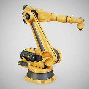Industrial Robot Arm - Generic 01 (Clean)
