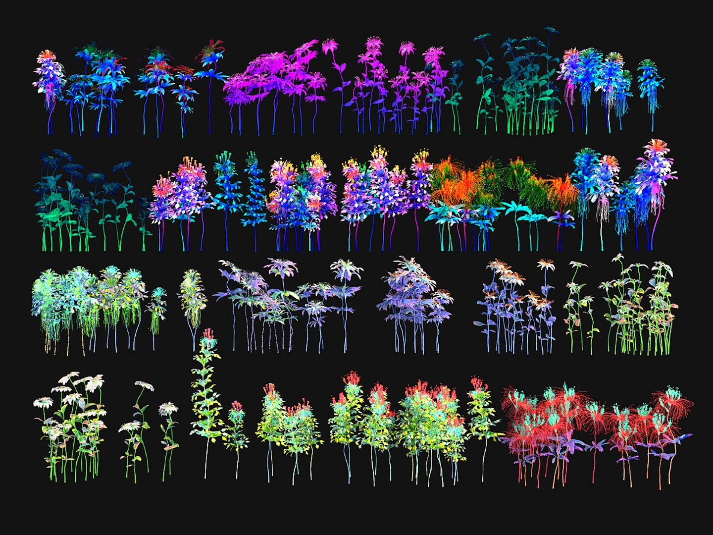 alien flower pack 3D model https://p.turbosquid.com/ts-thumb/fm/F8FxUr/VmcamQsf/0000/jpg/1552326767/1920x1080/turn_fit_q99/8c3ea94df74dceba10c8f4926c8ba8cfc46c8f0c/0000-1.jpg