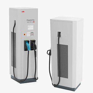 3D ABB Terra 124 CC EV Charging Station
