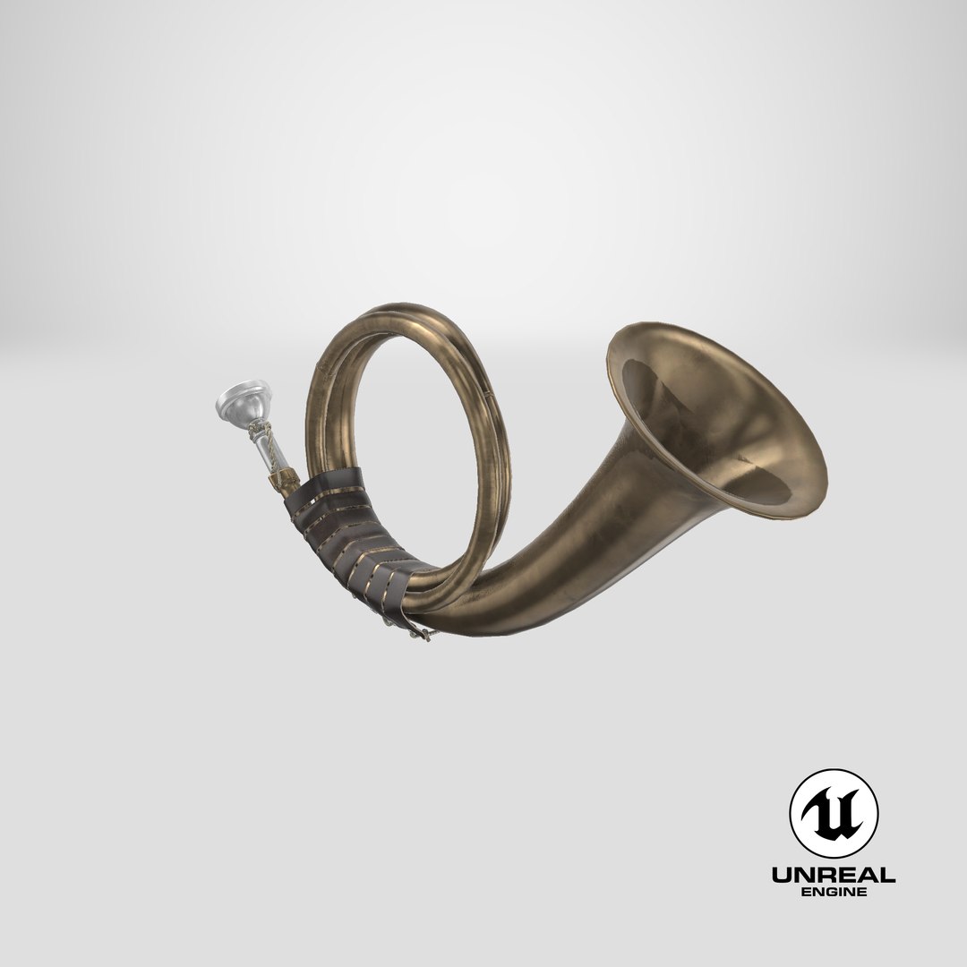 3D vintage hunting horn model https://p.turbosquid.com/ts-thumb/fm/G8KFT4/JmlTM0y1/stemcell_unreal_render/png/1586061847/1920x1080/fit_q87/fb573f450666e885384bc325f480c330e3fe66eb/stemcell_unreal_render.jpg