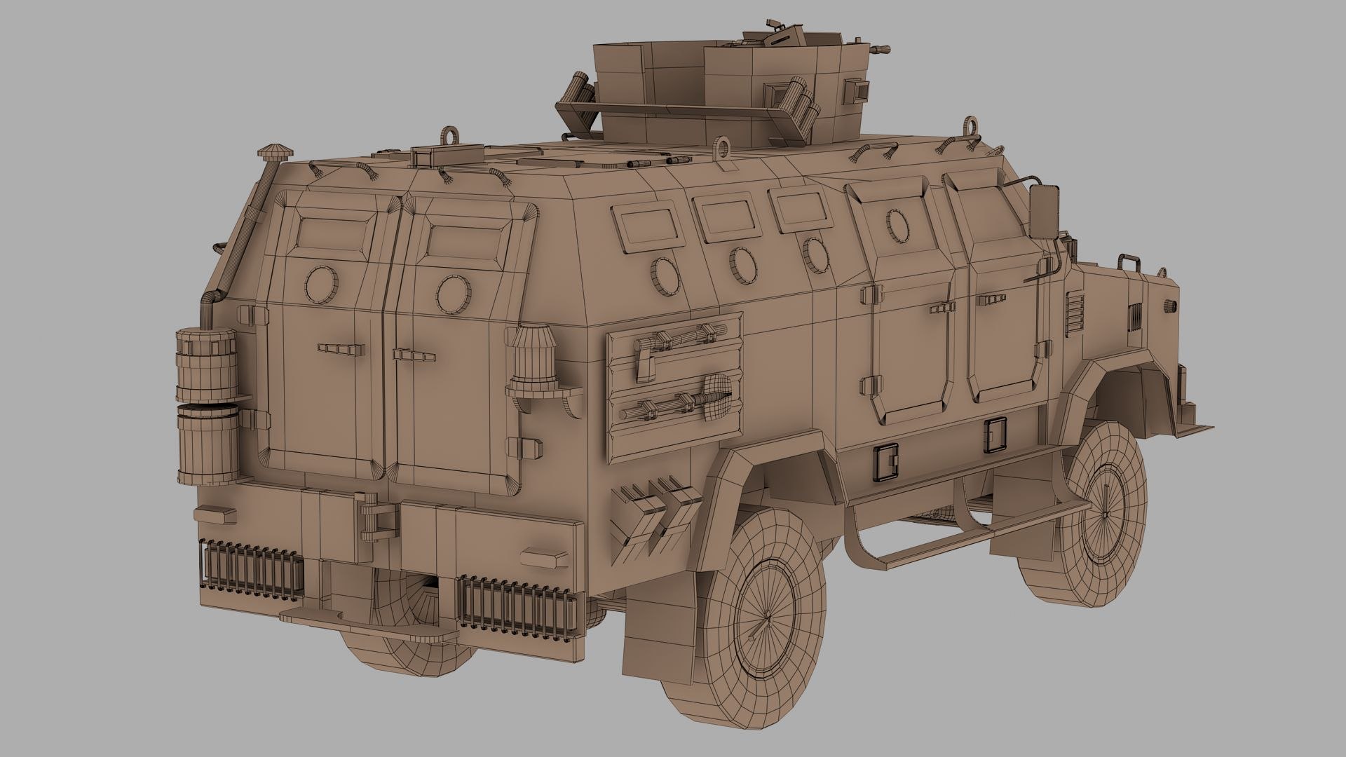 Kozak 2 APC 3D Model - TurboSquid 2089295