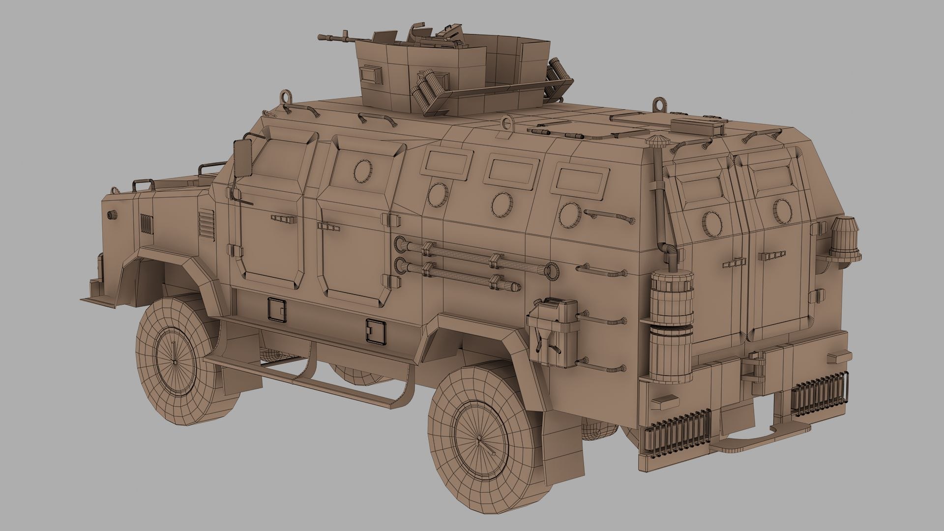 Kozak 2 APC 3D Model - TurboSquid 2089295