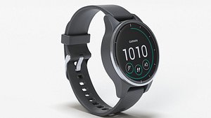 Garmin Vivoactive Smartwatch Black 3D model