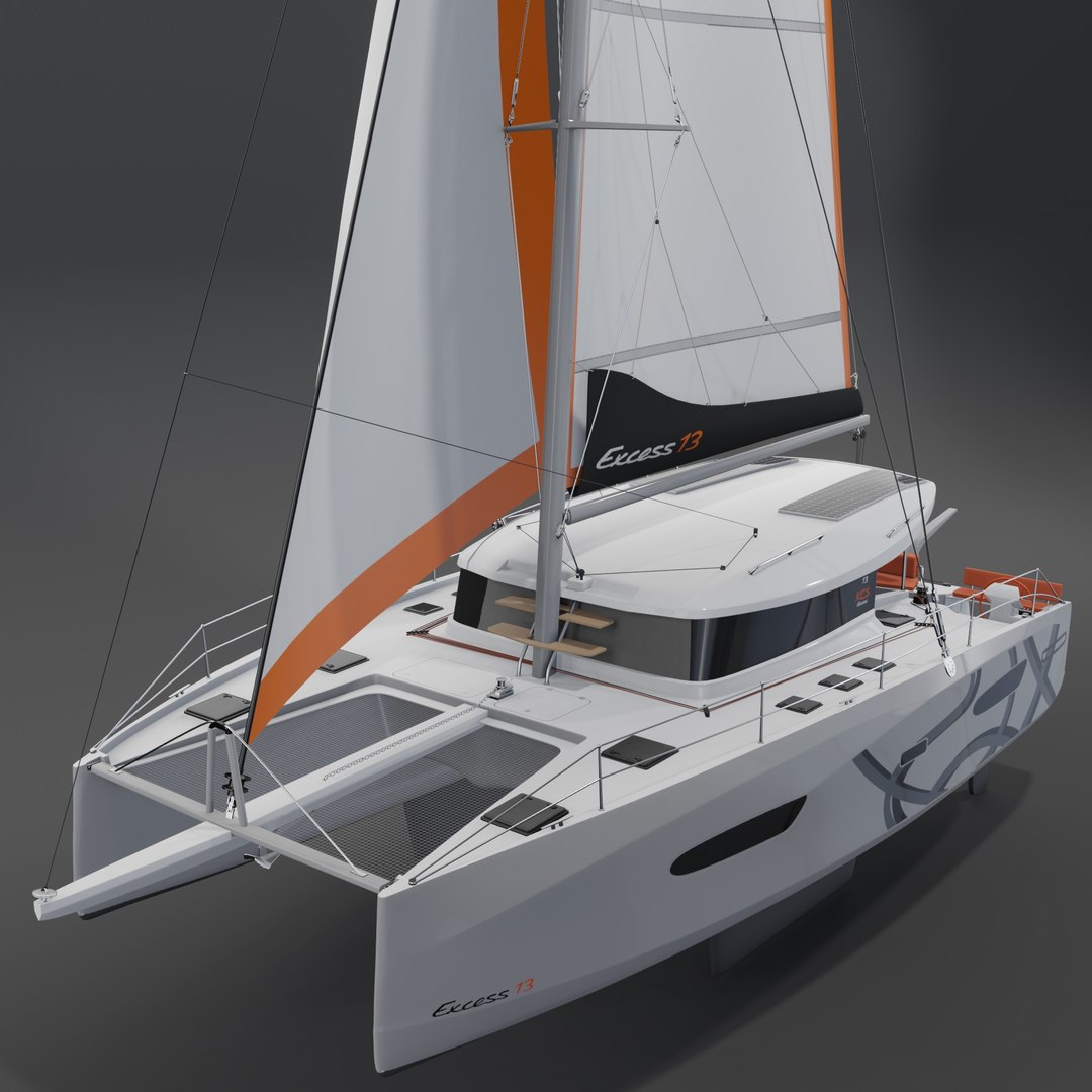 Catamaran Excess  13 3D model https://p.turbosquid.com/ts-thumb/fm/MFsGAu/Lf/execss13r3/jpg/1729157523/1920x1080/fit_q87/de435b56b73cf62be8d6d78c38c899b7d3fa0627/execss13r3.jpg
