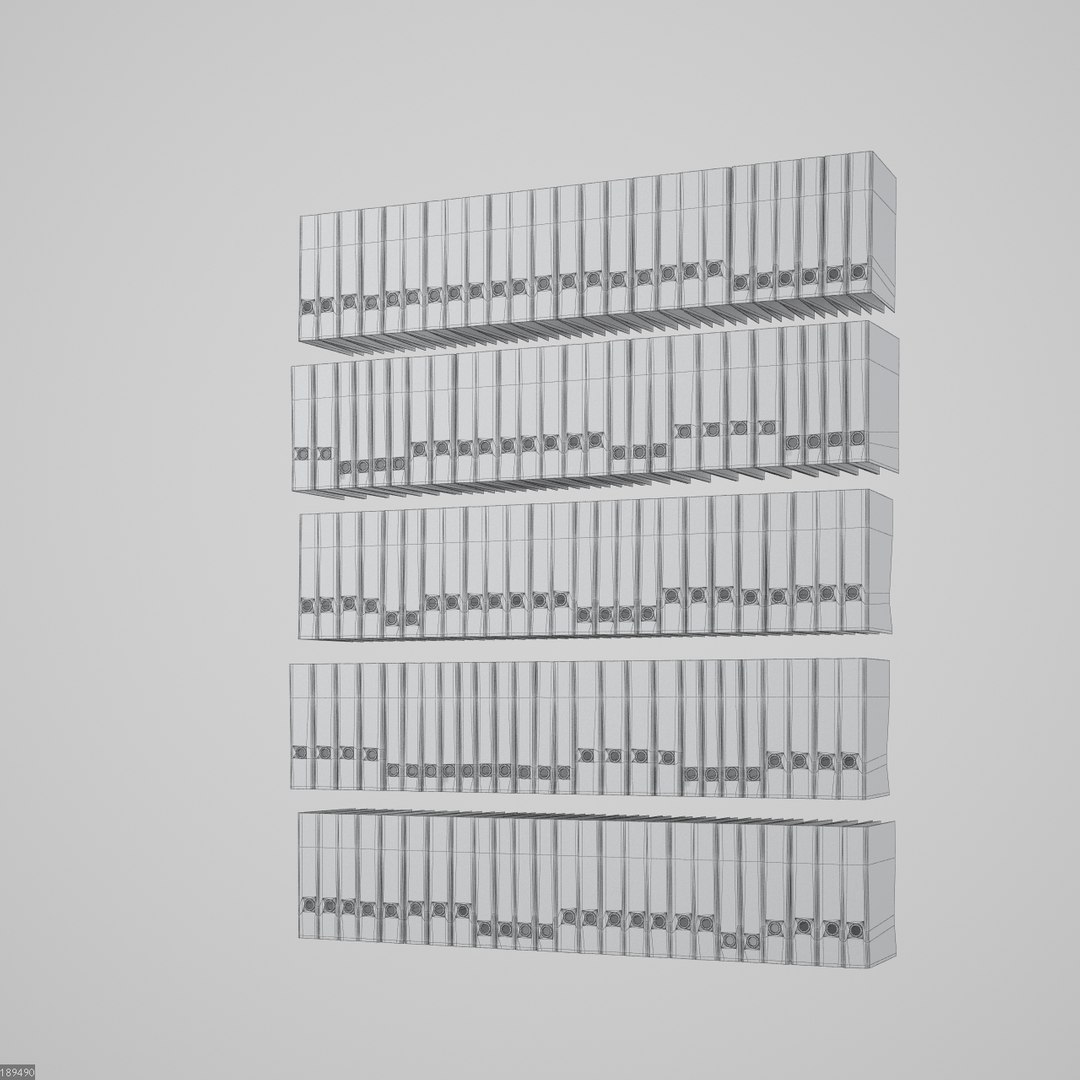 3d folder model