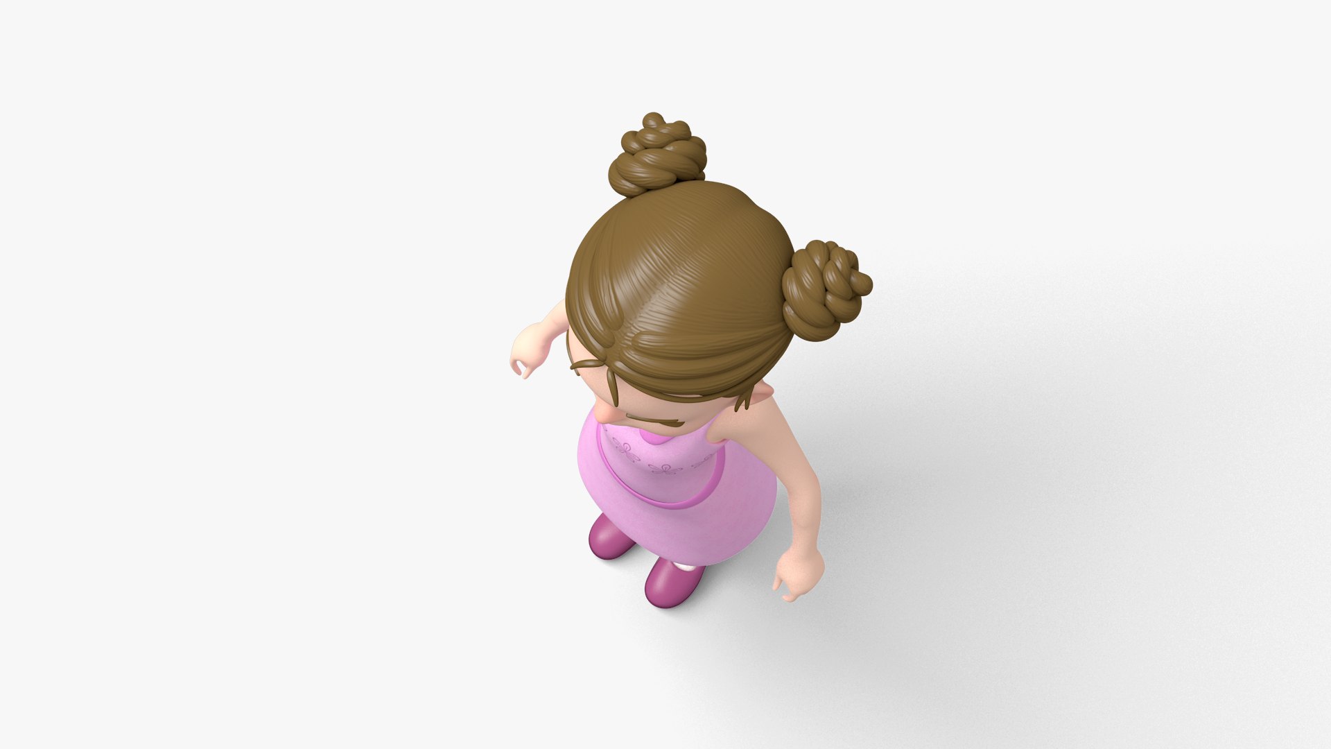 Casual Girl Games Character 3D TurboSquid 1663421