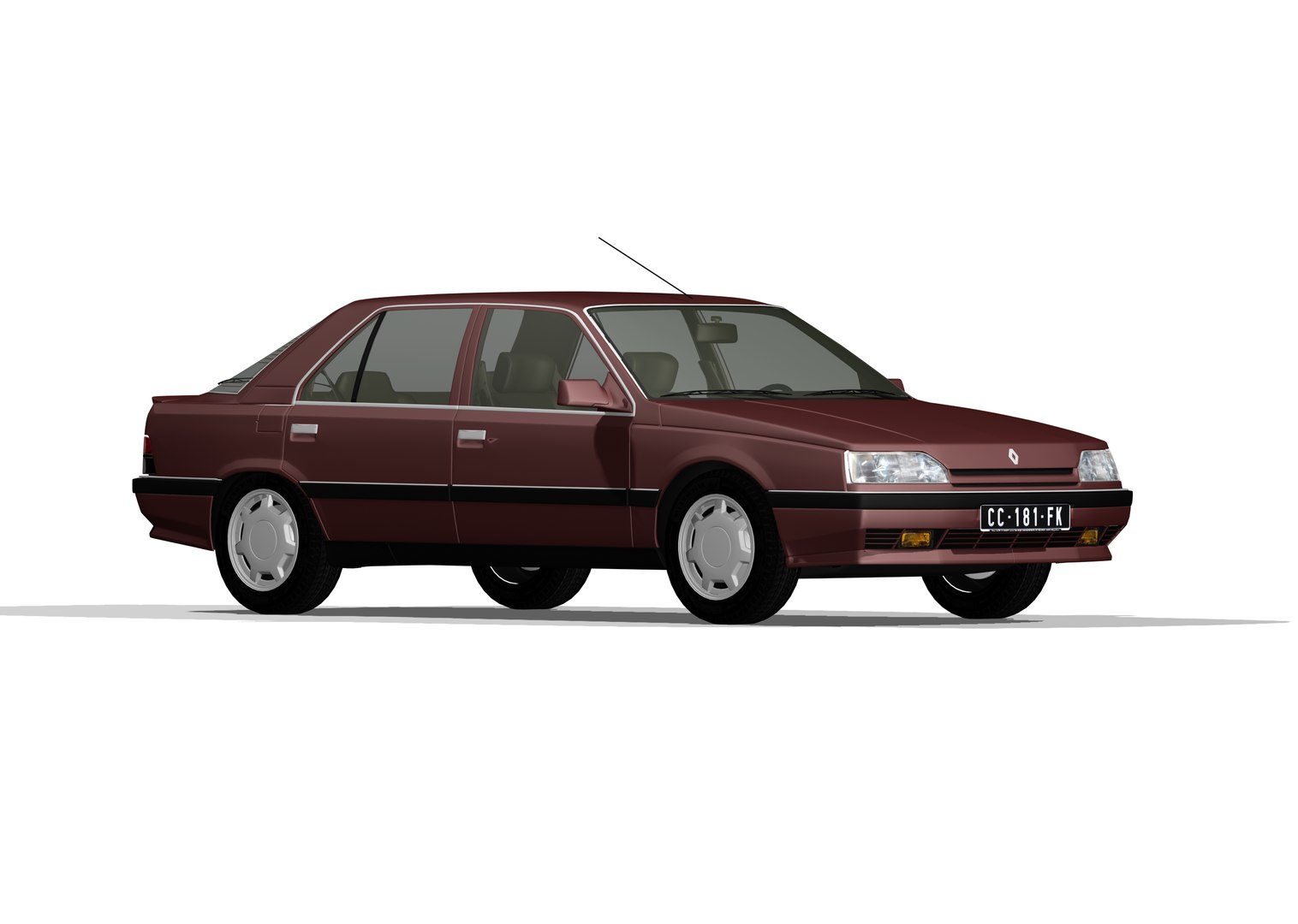 Renault 25 3D model - TurboSquid 1760179