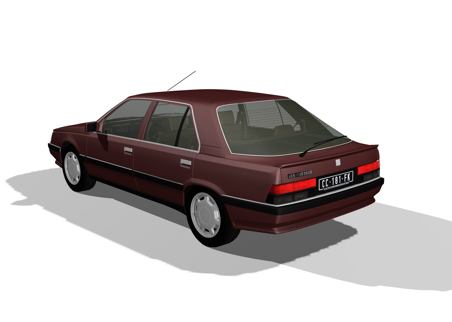 Renault 25 3D model - TurboSquid 1760179