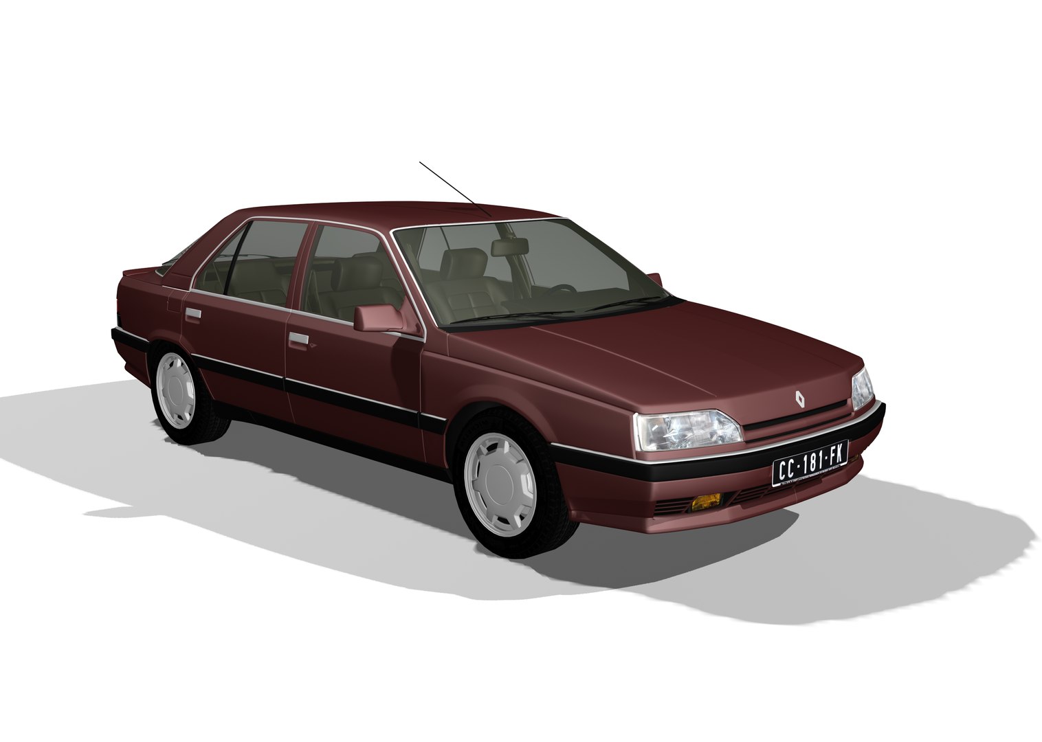 Renault 25 3D model - TurboSquid 1760179