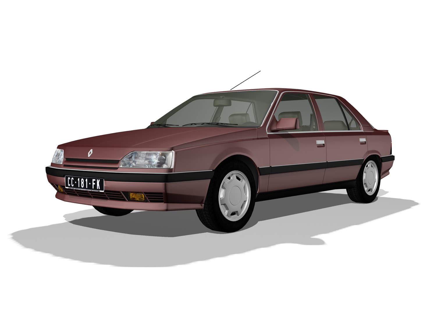 Renault 25 3D model - TurboSquid 1760179