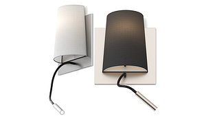3D Hotel Reading by Alma Light Wall Lamp