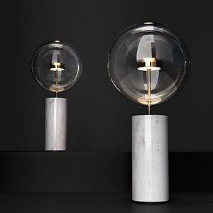 table lamp soffio bolle 3D model