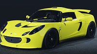 2006 Lotus Exige S 3D Model  The Track-Focused Elise