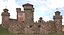 Italienische mittelalterliche Burg