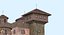 Italienische mittelalterliche Burg