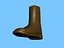 free leather boots 3d model